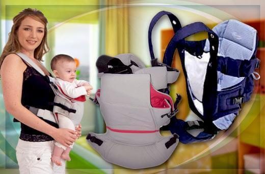 baby carrier with back support