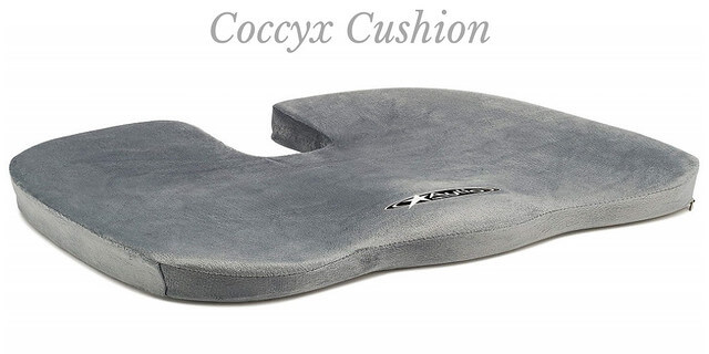 Coccyx Orthopedic Memory Foam Seat Cushion